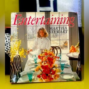 Vintage 1982 copy of Martha Stewart’s “Entertaining”